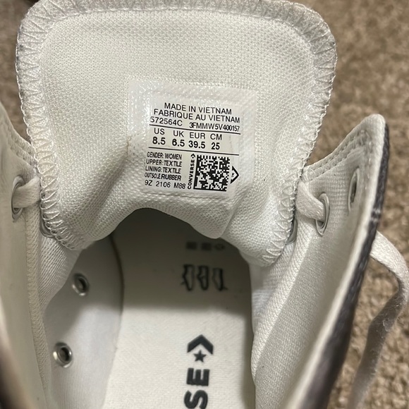 Lugged High Top Converse - Picture 6 of 6